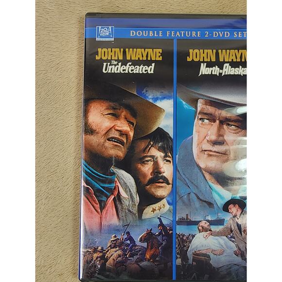Movie The Undefeated North To Alaska DVD New Sealed 2 Disc John Wayne Widescreen - Picture 2 of 12